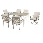7-Piece Outdoor Patio Dining Set with Cushion Guard