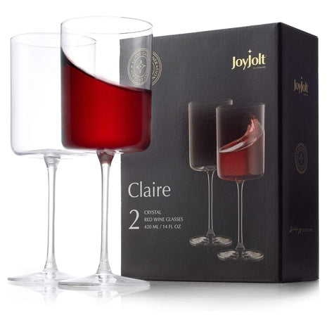 2 Red Wine Glass Set
