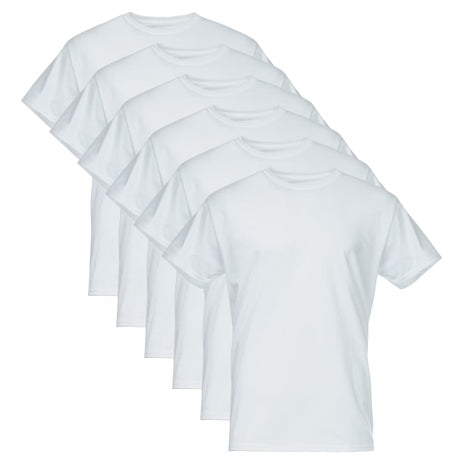 6-Pack Gildan Men's Softstyle Crew Neck Tees