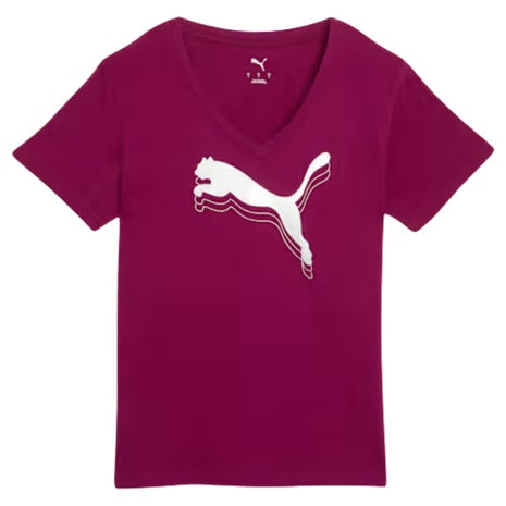 PUMA Essentials Metallic Women's V-Neck Tee (4 Colors)