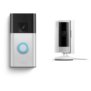 Ring Battery Doorbell with Ring Indoor Cam 2nd Gen