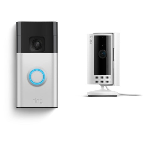 Ring Battery Doorbell with Ring Indoor Cam 2nd Gen Bundle