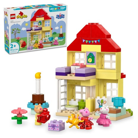 Lego Duplo Peppa Pig Birthday House Playset