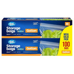 100 Gallon Resealable Storage Bags