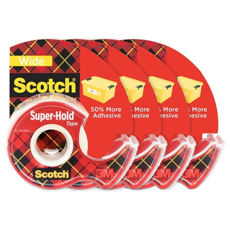 4-Pack Scotch Wide Super-Hold Tape