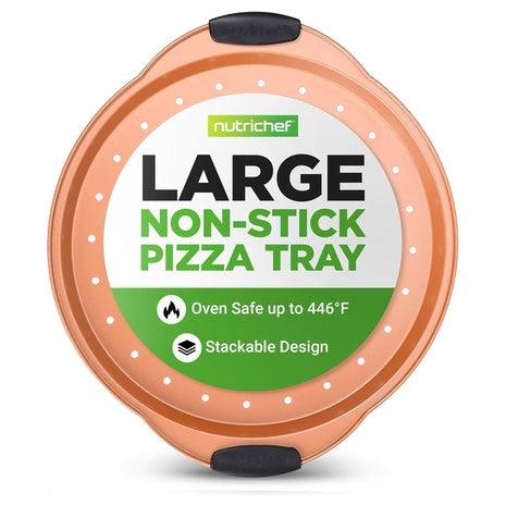 13” NutriChef Nonstick Pizza Tray