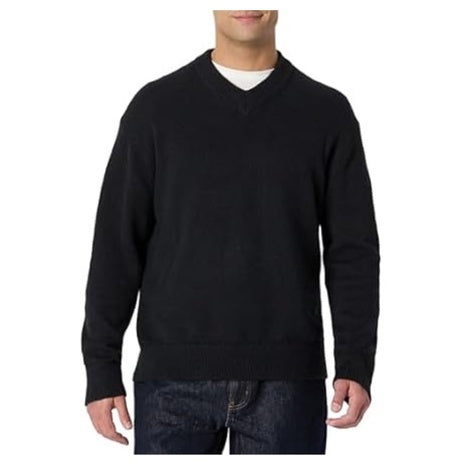 Amazon Essentials Men's Regular-Fit Cotton V-Neck Sweater (4 Colors)