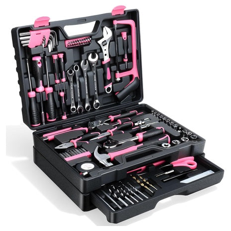 412-Piece Home & Auto Storage Tool Kit w/ Drawer