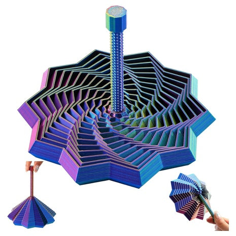 3D Printed Star Easter Fidget Detachable Handle Toys