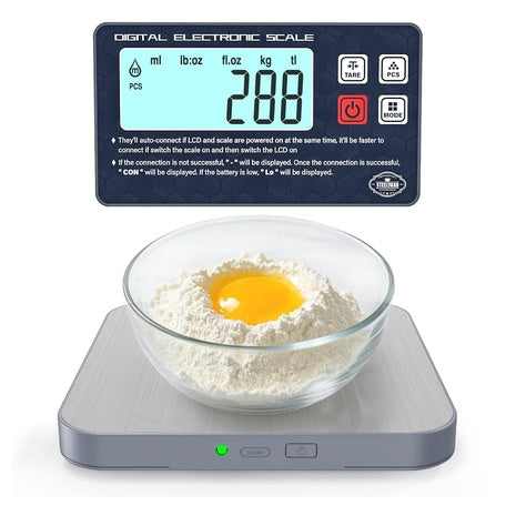 Digital Kitchen Food Scale with Detachable Display