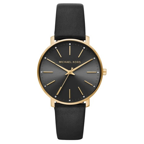 Michael Kors Women's 38mm Pyper Leather Strap Watch