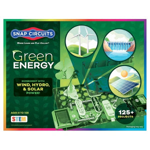 Snap Circuits Green Energy Electronics Exploration Kit with 45+ Pieces