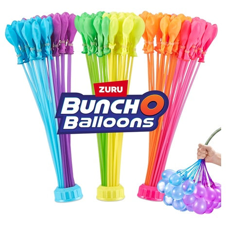 100+ Rapid-Filling Self-Sealing Tropical Colored Water Balloons
