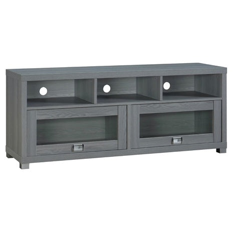 65" TV Stand With Storage & Glass Display Cabinets (3 Colors)