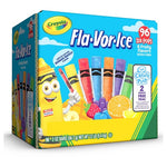 96 Crayola Fla-Vor-Ice Freezer Pops