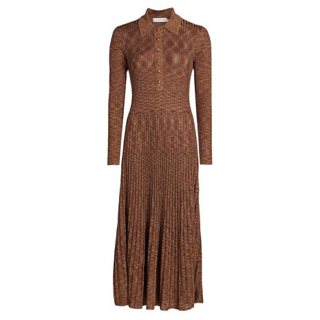 Rib Knit Midi Dress