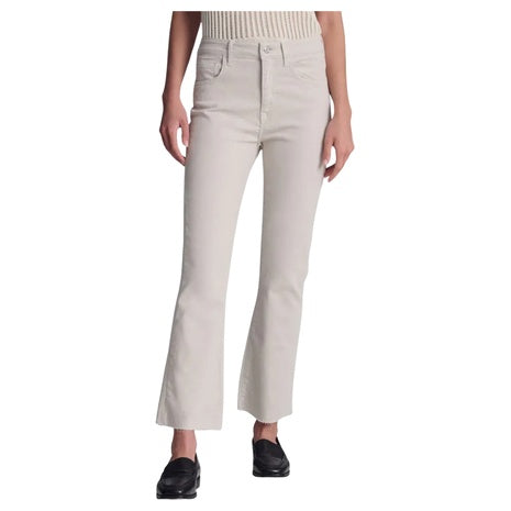 Mavi Jeans Women's Anika High Waist Crop Flare Jeans (Frost Flex Blue)