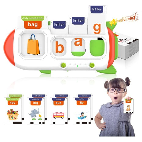 Spelling & Talking Flash Cards (Ages 3–8)