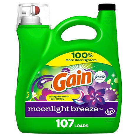 4 Gain + Aroma Boost Liquid Laundry Detergents