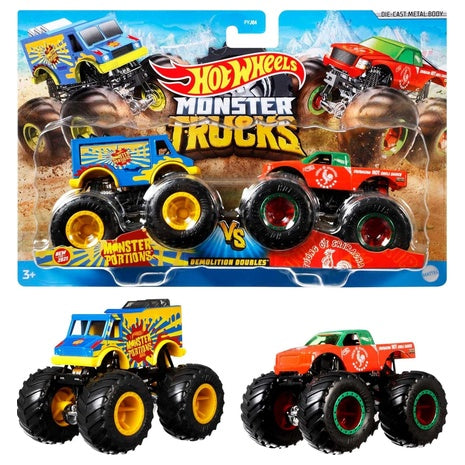 2 Hot Wheels Monster Trucks
