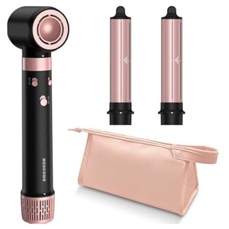 3-in-1 Air Styler Hair Dryer And Curler With Travel Case