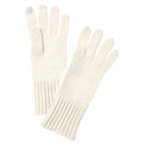 Hannah Rose Women's Lurex Cashmere Gloves