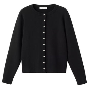 Mango Women's Knitted Button Cardigan