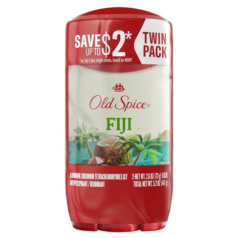 2 Old Spice Men’s Antiperspirant Deodorant Sticks