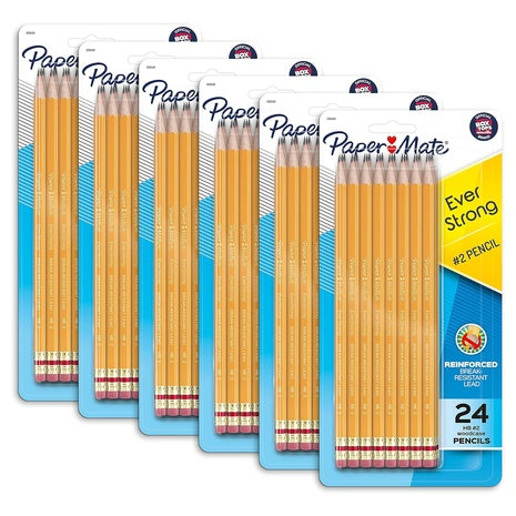 144 Paper Mate EverStrong #2 Pencils