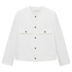Women's Buttoned Jacket w/ Pockets