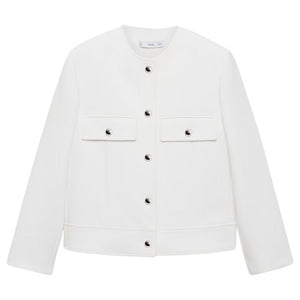 Women's Buttoned Jacket w/ Pockets
