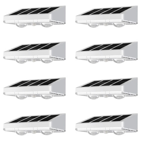 8-Pack NIORSUN Solar Fence Lights