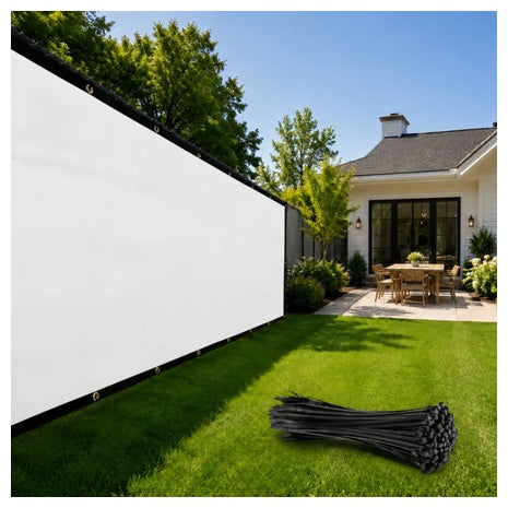 4ft X 25ft Amgo Fence Privacy Screen Heavy Duty Windscreen
