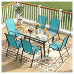 Lark Manor Outdoor Table & Chairs With 1.69″ Umbrella Hole