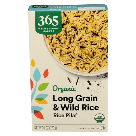 Organic Long Grain & Wild Rice Pilaf