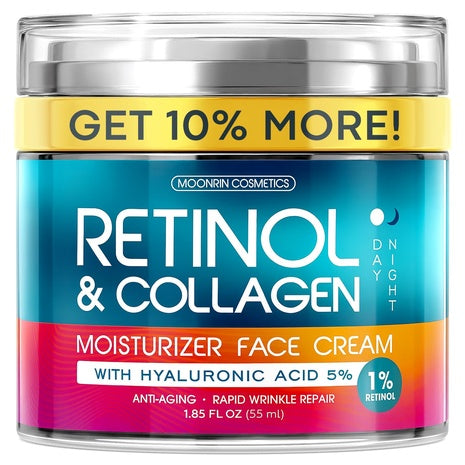Retinol Cream for Face with Hyaluronic Acid