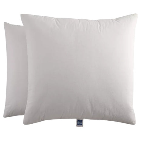 2-Pack The Big One Feather Fill Euro Pillow Set