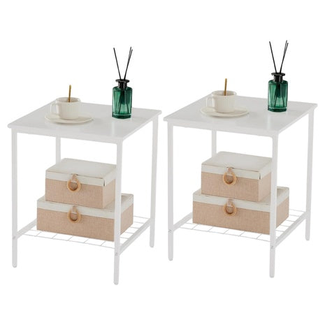 2 End Table Nightstands