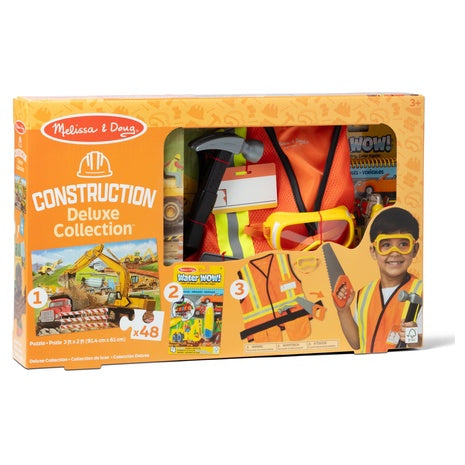 Melissa & Doug Deluxe Construction 3-in-1 Gift Set