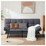 Convertible Memory Foam Sofa Futon