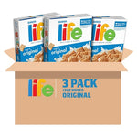 3 Boxes Quaker Life Breakfast Cereal