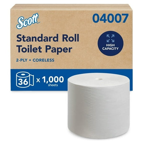 36 Rolls Scott Professional Coreless Toilet Paper