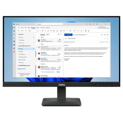 23.8" Lenovo ThinkVision S24-4e FHD 100Hz 4ms IPS Monitor