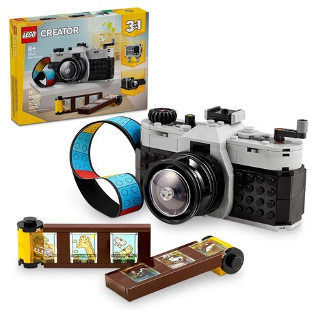 261-Piece LEGO 31147 3-in-1 Creator Retro Camera Toy