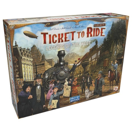 Ticket to Ride Legacy: Legends of The West Board Game