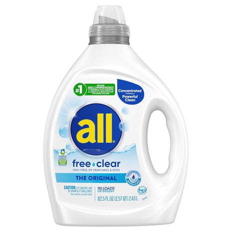 110 Load all Free Clear Laundry Detergent