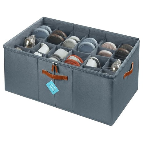 24 Pair Extra Large Foldable Shoe Organizer Box