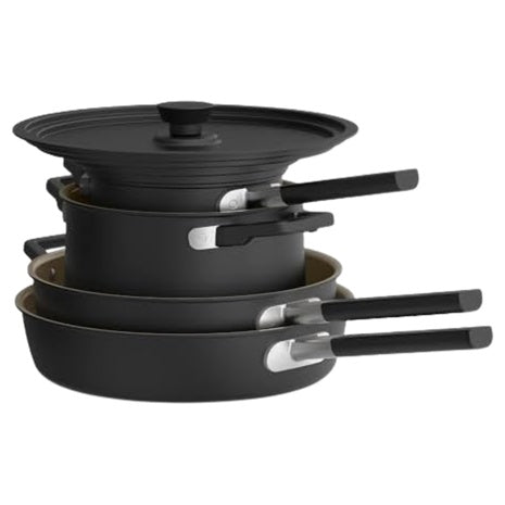 9-Piece Ceramic Nonstick Coating Pans Cookware Set