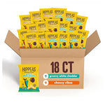 18 Snack Bags Hippeas Cheeze Chickpea Puffs Variety Pack