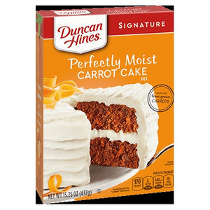 Duncan Hines Signature Perfectly Moist Carrot Cake Mix